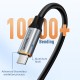 CABLETIME καλώδιο USB-C σε USB CT-AMCMG2, 60W, 10Gbps, 1m, μαύρο CABLETIME καλώδιο USB-C σε USB CT-AMCMG2, 60W, 10Gbps, 1m, μαύρο