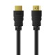 CABLETIME καλώδιο HDMI CT-HE19G με Ethernet, 4K/60Hz, 18 Gbps, 0.5m, μαύρο