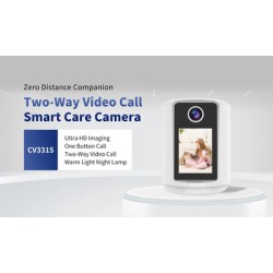 VSTARCAM smart κάμερα CV331S με οθόνη, 3MP, WiFi, 2000mAh, SD