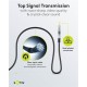GOOBAY καλώδιο HDMI 2.1 65558 με Ethernet, 8K/60Hz, 48 Gbps, 10m, μαύρο GOOBAY καλώδιο HDMI 2.1 65558 με Ethernet, 8K/60Hz, 48 Gbps, 10m, μαύρο