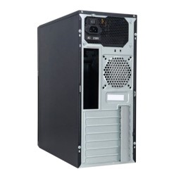 POWERTECH PC Case PT-1308 με 550W PSU, ATX, 330x175x405mm, μαύρο