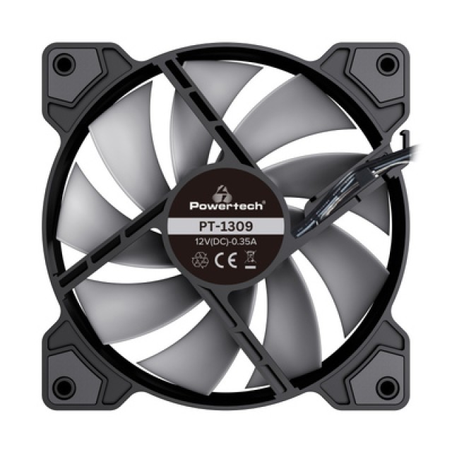 POWERTECH ανεμιστήρας για PC SP-PT-1309-1, master, ARGB LED, 120mm, 1200RPM