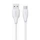 CELEBRAT καλώδιο USB-C σε USB CB-31A, 15W, 480Mbps, 1m, λευκό