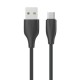 CELEBRAT καλώδιο USB-C σε USB CB-31A, 15W, 480Mbps, 1m, μαύρο