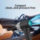 KINZIR 2 σε 1 σκουπάκι χειρός & air duster VC43, 70W, 6000mAh, μαύρο KINZIR 2 σε 1 σκουπάκι χειρός & air duster VC43, 70W, 6000mAh, μαύρο