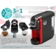 BRUNO Καφετιέρα espresso 3 σε 1 Hot & Cold BRN-0214, 1450W, 19 bar, μαύρη BRUNO Καφετιέρα espresso 3 σε 1 Hot & Cold BRN-0214, 1450W, 19 bar, μαύρη