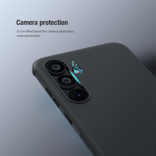 NILLKIN θήκη Super Frosted Shield Pro για Samsung Galaxy A55, μαύρη