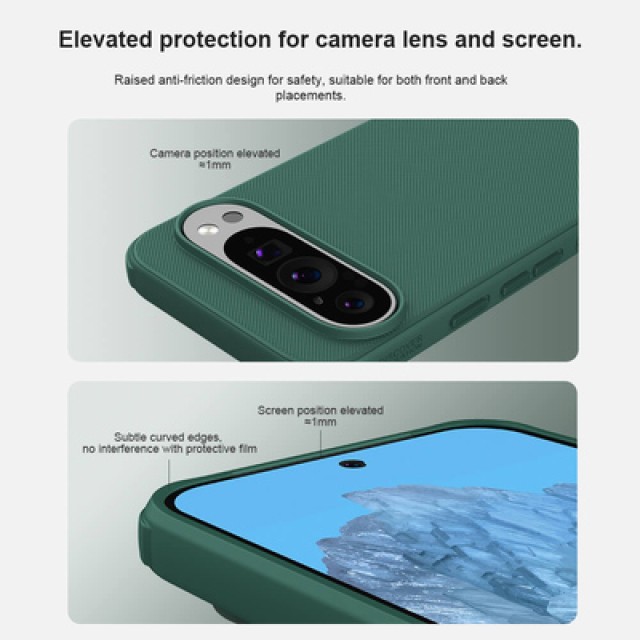 NILLKIN θήκη Super Frosted Shield Pro Magnetic για Google Pixel 9 Pro XL, μαύρη