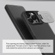 NILLKIN θήκη Qin Prop Leather για iPhone 16 Pro, δερμάτινη, μαύρη