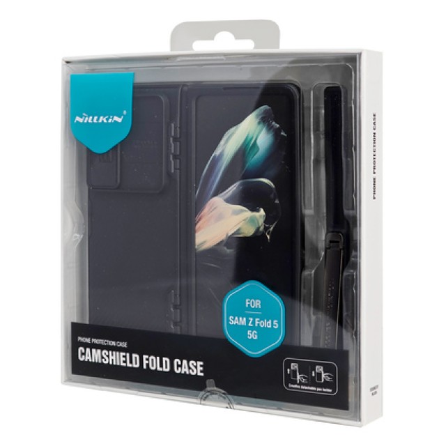 NILLKIN θήκη CamShield Fold για Samsung Galaxy Z Fold 5/W24, μαύρη