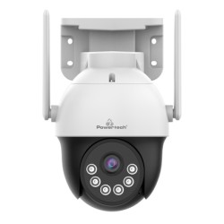 POWERTECH smart κάμερα PT-1339, 3MP, WiFi, PTZ, SD