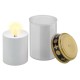 GOOBAY LED φωτιστικό κερί αφιέρωσης 74367, 2400K, IP44, λευκό GOOBAY LED φωτιστικό κερί αφιέρωσης 74367, 2400K, IP44, λευκό