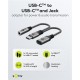 GOOBAY αντάπτορας USB-C σε 3.5mm & USB-C 74524, 60W, 480Mbps, γκρι