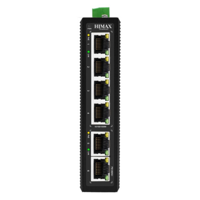 HIMAX industrial PoE switch PS1402G-I, 4x GE PoE & 2x GE θύρες, έως 1000Mbps HIMAX industrial PoE switch PS1402G-I, 4x GE PoE & 2x GE θύρες, έως 1000Mbps