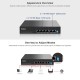 HIMAX PoE switch PS1402E-L, 4x Ethernet PoE & 2x Ethernet θύρες, έως 100Mbps HIMAX PoE switch PS1402E-L, 4x Ethernet PoE & 2x Ethernet θύρες, έως 100Mbps