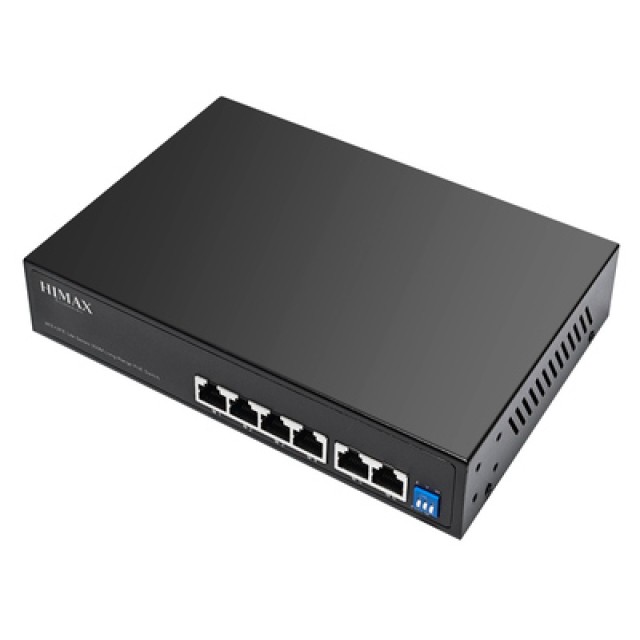 HIMAX PoE switch PS1402E-L, 4x Ethernet PoE & 2x Ethernet θύρες, έως 100Mbps HIMAX PoE switch PS1402E-L, 4x Ethernet PoE & 2x Ethernet θύρες, έως 100Mbps