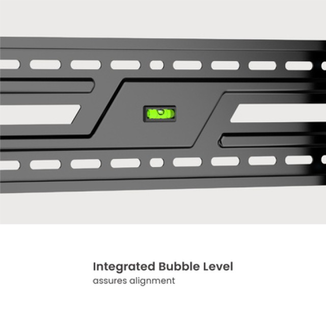 POWERTECH επιτοίχια βάση PT-1370 για τηλεόραση 37-86", έως 75kg, ρυθμιζόμενη κλίση