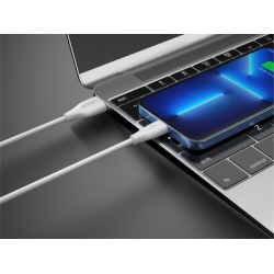 CELEBRAT καλώδιο micro USB σε USB CB-31, 15W, 480Mbps, 1m, λευκό