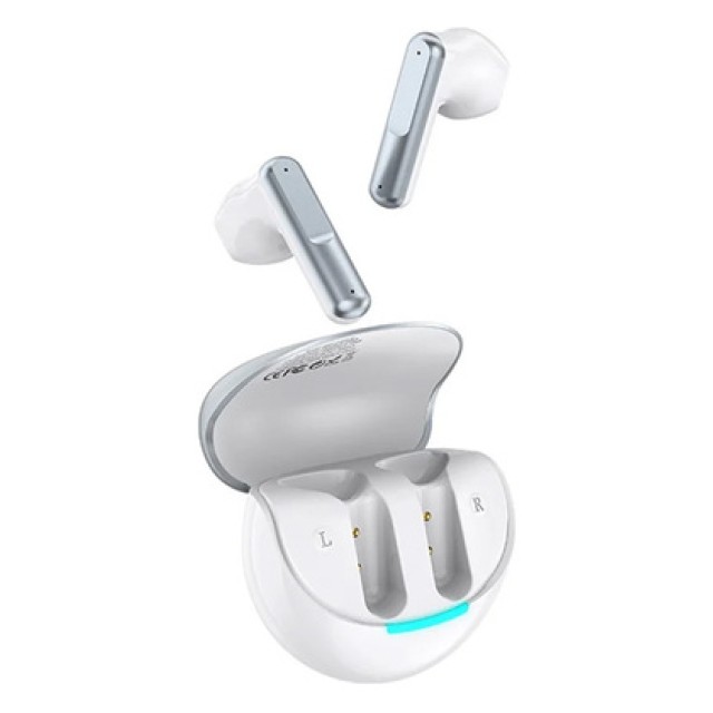 CELEBRAT earphones με θήκη φόρτισης W61, True Wireless, 13mm, 25/200mAh, λευκά CELEBRAT earphones με θήκη φόρτισης W61, True Wireless, 13mm, 25/200mAh, λευκά