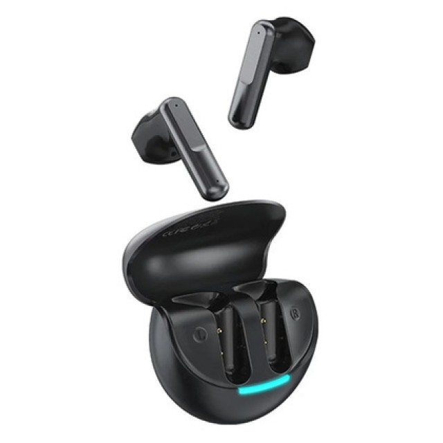 CELEBRAT earphones με θήκη φόρτισης W61, True Wireless, 13mm, 25/200mAh, μαύρα CELEBRAT earphones με θήκη φόρτισης W61, True Wireless, 13mm, 25/200mAh, μαύρα