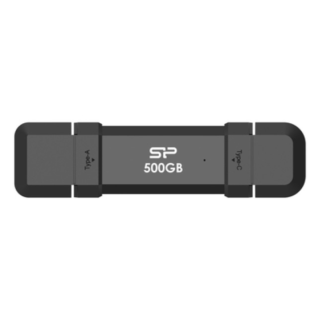 SILICON POWER εξωτερικός SSD Marvel Xtreme DS72, USB-C/USB 3.2, 500GB, μαύρο