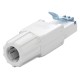 GOOBAY βύσμα RJ45 65941, CAT 6A UTP, tool-free, λευκό GOOBAY βύσμα RJ45 65941, CAT 6A UTP, tool-free, λευκό