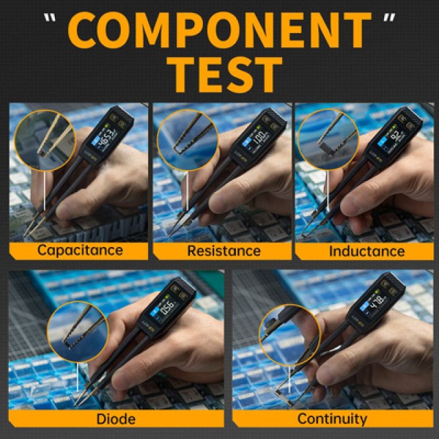 FNIRSI ψηφιακό LCR/SMD/ESR tester LCR-ST1, επαναφορτιζόμενο FNIRSI ψηφιακό LCR/SMD/ESR tester LCR-ST1, επαναφορτιζόμενο