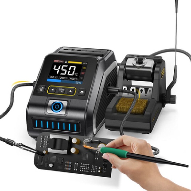 FNIRSI σταθμός συγκόλλησης DWS-200, 200W, 100~450 °C FNIRSI σταθμός συγκόλλησης DWS-200, 200W, 100~450 °C