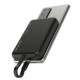 POWERTECH power bank PT-1376 με καλώδιο, 10000mah, magnetic wireless, 20W, μαύρο POWERTECH power bank PT-1376 με καλώδιο, 10000mah, magnetic wireless, 20W, μαύρο