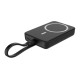 POWERTECH power bank PT-1376 με καλώδιο, 10000mah, magnetic wireless, 20W, μαύρο POWERTECH power bank PT-1376 με καλώδιο, 10000mah, magnetic wireless, 20W, μαύρο