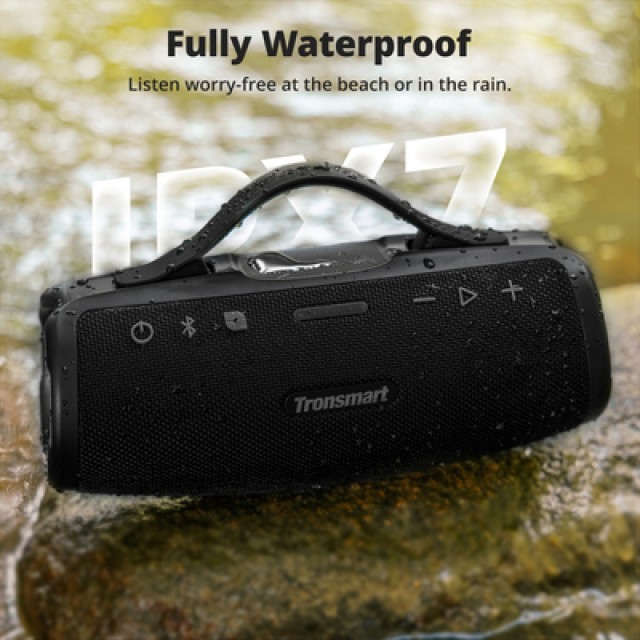 TRONSMART φορητό ηχείο Mirtune S100, 50W, Bluetooth, 8000mAh, IPX7, μαύρο