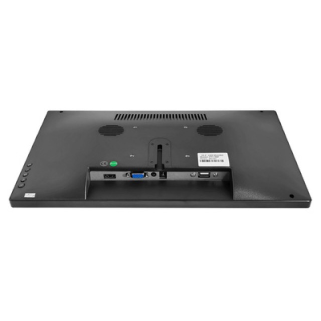 POWERTECH οθόνη αφής PT-1367, IPS LED, 15.6" 1920x1080, HDMI/VGA/USB, μαύρη