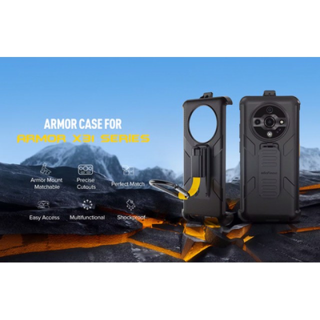 ULEFONE θήκη προστασίας για Armor X31 series, μαύρη