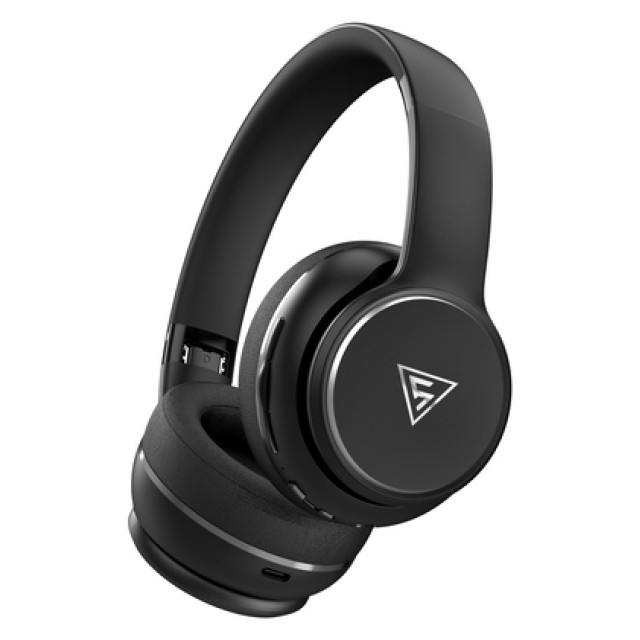 DOQAUS headphones DESIGN 3, ασύρματα & ενσύρματα, Φ40mm, 600mAh, μαύρα DOQAUS headphones DESIGN 3, ασύρματα & ενσύρματα, Φ40mm, 600mAh, μαύρα