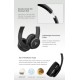DOQAUS headphones DESIGN 3, ασύρματα & ενσύρματα, Φ40mm, 600mAh, μαύρα/καφέ DOQAUS headphones DESIGN 3, ασύρματα & ενσύρματα, Φ40mm, 600mAh, μαύρα/καφέ