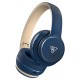 DOQAUS headphones DESIGN 3, ασύρματα & ενσύρματα, Φ40mm, 600mAh, μπλε DOQAUS headphones DESIGN 3, ασύρματα & ενσύρματα, Φ40mm, 600mAh, μπλε