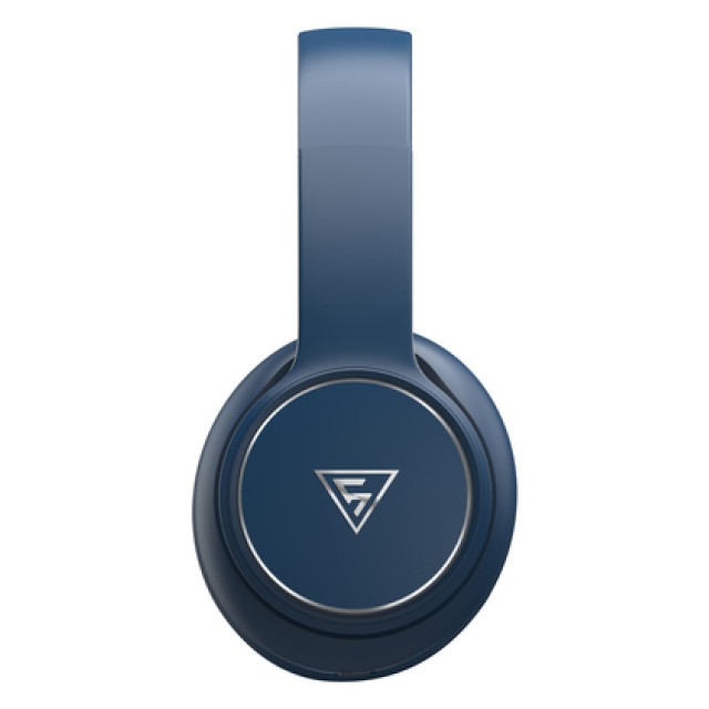 DOQAUS headphones DESIGN 3, ασύρματα & ενσύρματα, Φ40mm, 600mAh, μπλε DOQAUS headphones DESIGN 3, ασύρματα & ενσύρματα, Φ40mm, 600mAh, μπλε