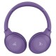 DOQAUS headphones FOCUS 5, ασύρματα & ενσύρματα, Φ40mm, 1000mAh, μωβ DOQAUS headphones FOCUS 5, ασύρματα & ενσύρματα, Φ40mm, 1000mAh, μωβ
