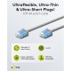 GOOBAY καλώδιο δικτύου 74225, CAT 6A U/UTP, slim, copper, 10Gbps, 5m, γκρι GOOBAY καλώδιο δικτύου 74225, CAT 6A U/UTP, slim, copper, 10Gbps, 5m, γκρι