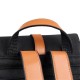 BALIDAISHU γυναικεία τσάντα πλάτης LBAG-0032, μαύρη