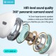 CELEBRAT earphones με μικρόφωνο G37, USB-C σύνδεση, 14.2mm, 1.2m, μαύρα
