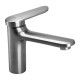 BRUNO μπαταρία νιπτήρα M11570-235C, αναμεικτική, ασημί BRUNO μπαταρία νιπτήρα M11570-235C, αναμεικτική, ασημί