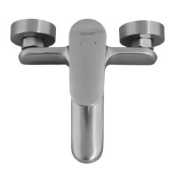 BRUNO μπαταρία τοίχου μπάνιου M31570-235C, αναμεικτική, ασημί
