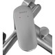 BRUNO μπαταρία τοίχου μπάνιου M31570-235C, αναμεικτική, ασημί BRUNO μπαταρία τοίχου μπάνιου M31570-235C, αναμεικτική, ασημί