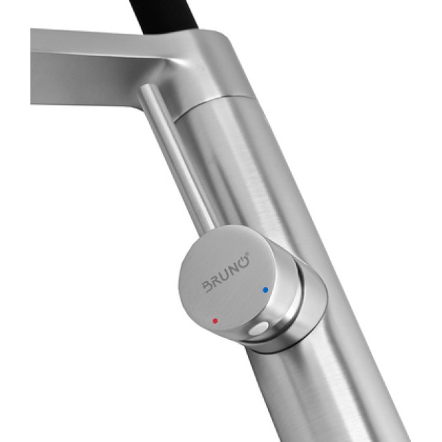 BRUNO μπαταρία πάγκου κουζίνας M54801-817C, αναμεικτική, ασημί