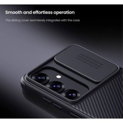 NILLKIN θήκη CamShield Pro για Samsung Galaxy S25, μαύρη