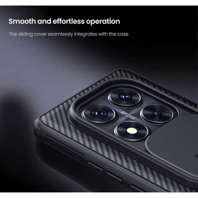 NILLKIN θήκη CamShield Pro για Xiaomi Redmi Note 14 Pro, μαύρη