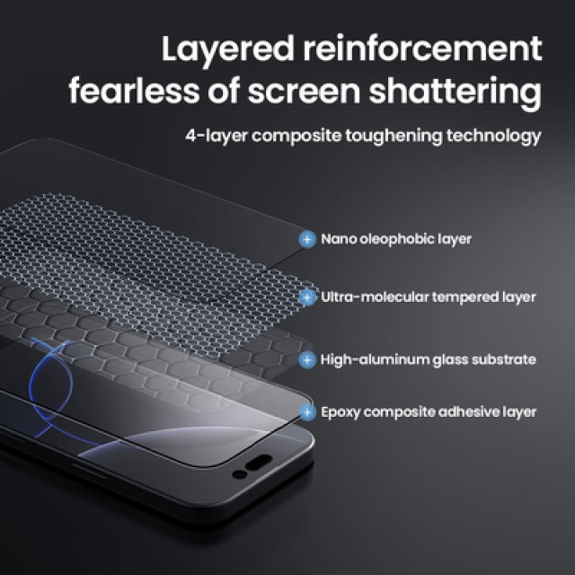 NILLKIN tempered glass 2.5D CP+ Pro για Apple iPhone 16 Pro Max NILLKIN tempered glass 2.5D CP+ Pro για Apple iPhone 16 Pro Max