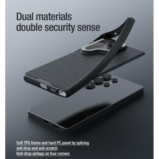 NILLKIN θήκη CamShield Prop για Samsung Galaxy S25 Ultra, μαύρη