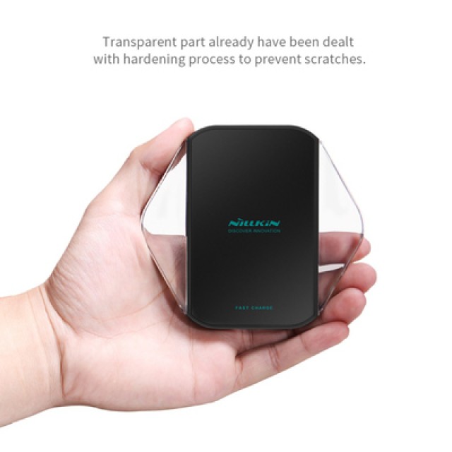 NILLKIN ασύρματος φορτιστής Magic Cube, 10W, μαύρος NILLKIN ασύρματος φορτιστής Magic Cube, 10W, μαύρος